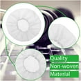 thumbnail image 4 of NOGIS 100Pcs White Non-Woven Sanitary Headphone Ear Cover, Disposable Super Stretch Covers Washable, for Most On Ear Headphones Earpads (L - 11cm), 4 of 6