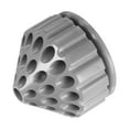 thumbnail image 3 of Porta Barrenas Giratorio Unique Bargains 35 Agujeros Soporte de Mandril para Taladro Caja de Almacenamiento Giratoria 360 Grados Gris, 3 of 6