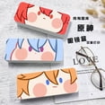 thumbnail image 2 of Estuche para gafas de cara grande Chibi Genshin Impact, estuche para gafas con dibujos animados de anime lindos, estuche para gafas Diluc Tartaglia Hu Tao Xiao, 2 of 5