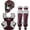 MAROON | WHITE, variant on Rawlings Intermediate Velo 2.0 Catcher's Set Navy/Scarlet