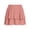 Pink, variant on HBBIKVI Mini Summer Skirts for Women Double Tiered Ruffle Skirt with Relaxed Fit Elastic Stretch Waist for Casual Summer Vacation
