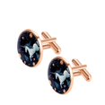 thumbnail image 2 of Unicorn Elegant Dress Shirt Cufflinks Set Made of Stainless Steel for Formal Events, 2 of 6