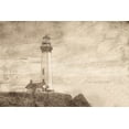 thumbnail image 2 of Segal, Alan 32x23 White Modern Wood Framed Museum Art Print Titled - Lighthouse Sepia, 2 of 4