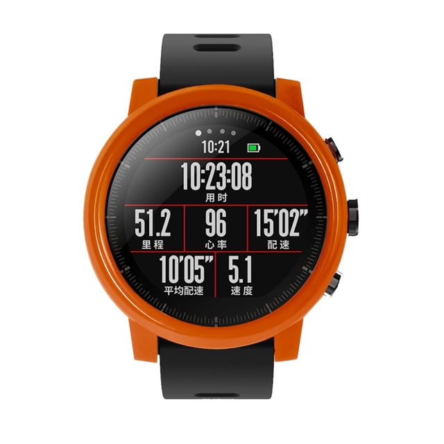 PC Case Cover for Xiaomi Huami AMAZFIT 2/2S Stratos Watch with Screen Protector Durable PC Material Protects Against Scratches and Bumps Easy Access to Watch Functions Fashionable Design