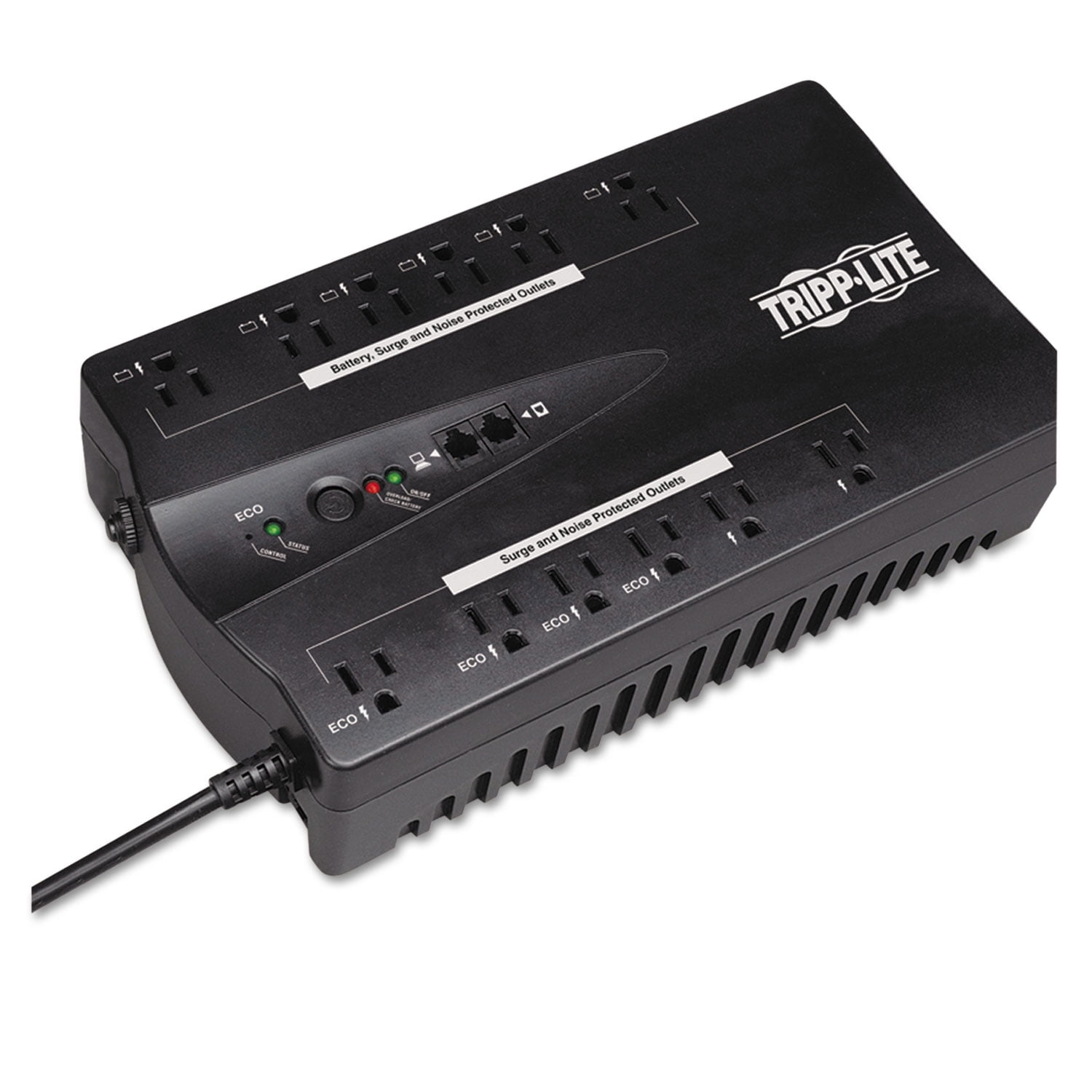 Tripp Lite ECO750UPSTAA Energy Saving Green 750 VA 450 Watts 12 Outlets Standby UPS TAA / GSA Compliant