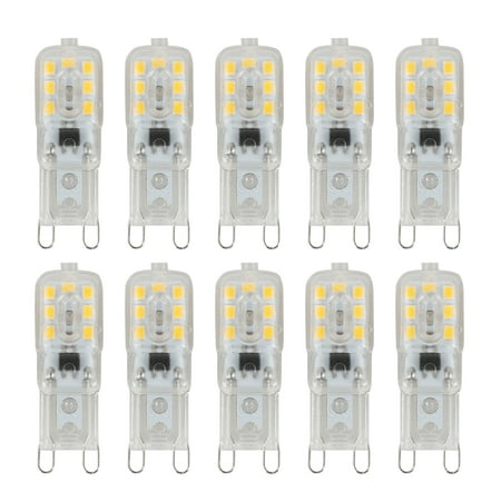 

10 X G9 5W LED Dimmable Capsule Bulb Replace Light AC220-240V Warm white