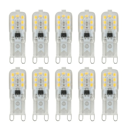 

10 X G9 5W LED Dimmable Capsule Bulb Replace Light AC220-240V Warm white