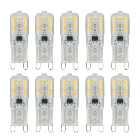 

10 X G9 5W LED Dimmable Capsule Bulb Replace Light AC220-240V Warm white