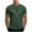 Army Green, variant on Yuanlook Men's Regular Fit Simple Line Dog Fist Bump Crew Neck Top, Airy Quick Dry Fabric Pet Owner Vacation Daily Layering Tee S-5XL