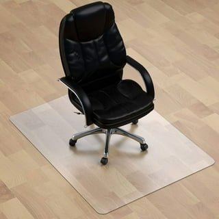 Direct Wicker Premium Clear Rectangle 47 in. x 29 in. PVC Carpet Heavy Duty Office Chair Mat