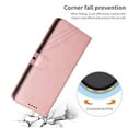 thumbnail image 6 of Compatible for Samsung Galaxy S22 Plus Wallet Case with Card Slots Holder Magnetic Flip Cover, Luxury PU Leather Soft Silicone Shockproof Kickstand Folio Case for Samsung Galaxy S22 Plus,Rosegold, 6 of 6