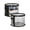 Black-16.5"x10.4", variant on Spencer Large Stackable Hat Storage Boxes, Cowboy Hat Organizer for Closet, Wide Brims Hat Carrier Case with Carrying Handles