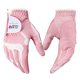 thumbnail image 5 of Par de guantes de golf deportivos DYNWAVEMX Mitones de golf para mujer XXL Rosa Blanco, 5 of 8