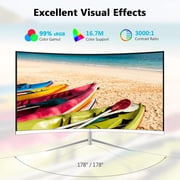 Z-EDGE U27C 27-inch Curved Monitor Full HD 1920x1080 100Hz 5ms VGA+HDMI Port