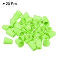 thumbnail image 3 of Unique Bargains Green Bell End Stopper Cord Rope Lock for Drawstring Bag (20 Pack), 3 of 5