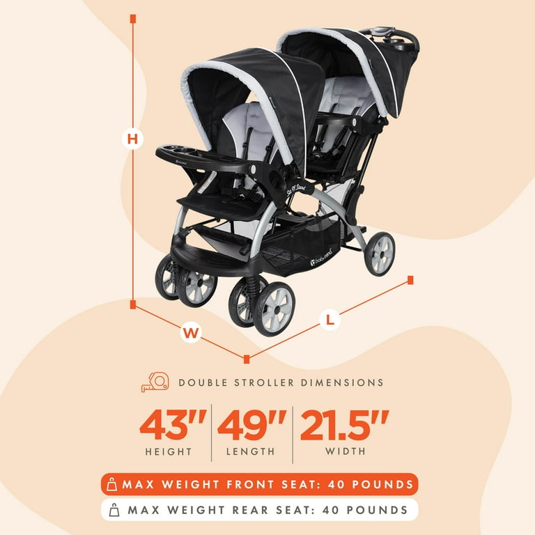 Baby trend sit and stand walmart hotsell