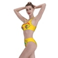 thumbnail image 6 of Picia Bless This Home Women's High Waisted Bikini Scoop Neck Swimsuit Two Pieces Bathing Suit-Large, 6 of 8