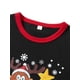 thumbnail image 5 of Pijamas navideños familiares a juego, pelele para bebé/camiseta de manga larga con estampado de árbol de Navidad y ciervos y pantalón a cuadros., 5 of 10