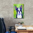 thumbnail image 3 of Epic Graffiti 'Boston Terrier' by Rebecca Wang Art, Canvas Wall Art, 18"x26", 3 of 8