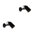 thumbnail image 3 of Advancent Foco de estilo industrial vintage: el proceso de horneado fino y el estilo retro son simples y modernos negro 2Conjunto, 3 of 6