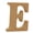 E, variant on XMMSWDLA Christmas Decorations Indoor Wood Wooden Letters Log Alphabet Wedding Birthday Party Home Decorations Princess Party Decorations