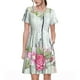 thumbnail image 1 of Disketp Vintage Wood with Floral para Vestido de Manga Corta para Mujeres, Vestidos de Verano para Mujeres, Casual y Holgado para la Playa, 1 of 6