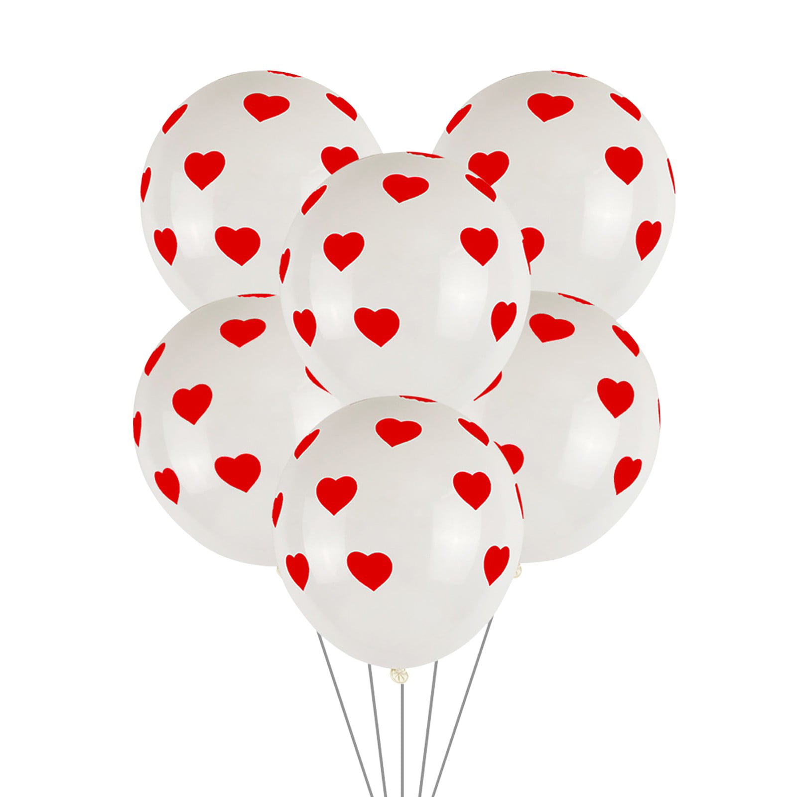 18" Heart Round Four Leaf Shape Foil Balloons Make Arch Column For Wedding Decor