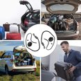 thumbnail image 5 of pitrice Pack of 2 Car Rear Shelf Straps Vehicle Trunk Storage Package Tray Lid Rope Nylon Sling Automobile Replacement for MK6/GTI/R20, 5 of 5