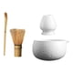 thumbnail image 3 of Juego de 4 piezas de Matcha, cuchara tradicional, cuencos de cerámica retro tradicionales para matcha, accesorios para mesa, comedor, fiesta. Blanco, 3 of 9