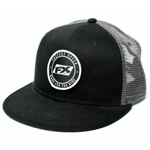 Factory Effex Statement Snapback Hat Black
