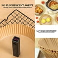 thumbnail image 3 of Air Fryer Liners,150 Pcs Air Fryer Paper Liners 6.3 inch,Non-Stick Air Fryer Liners Disposable for 3-5QT Air Fryer Waterproof and Oil-proof Food Grade, 3 of 7