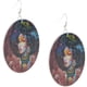 thumbnail image 3 of Pendientes colgantes de gancho de madera con patrón de mujer africana a la moda, accesorio de joyería Yuyangstore Joyería africana del pendiente de la muchacha, 3 of 8