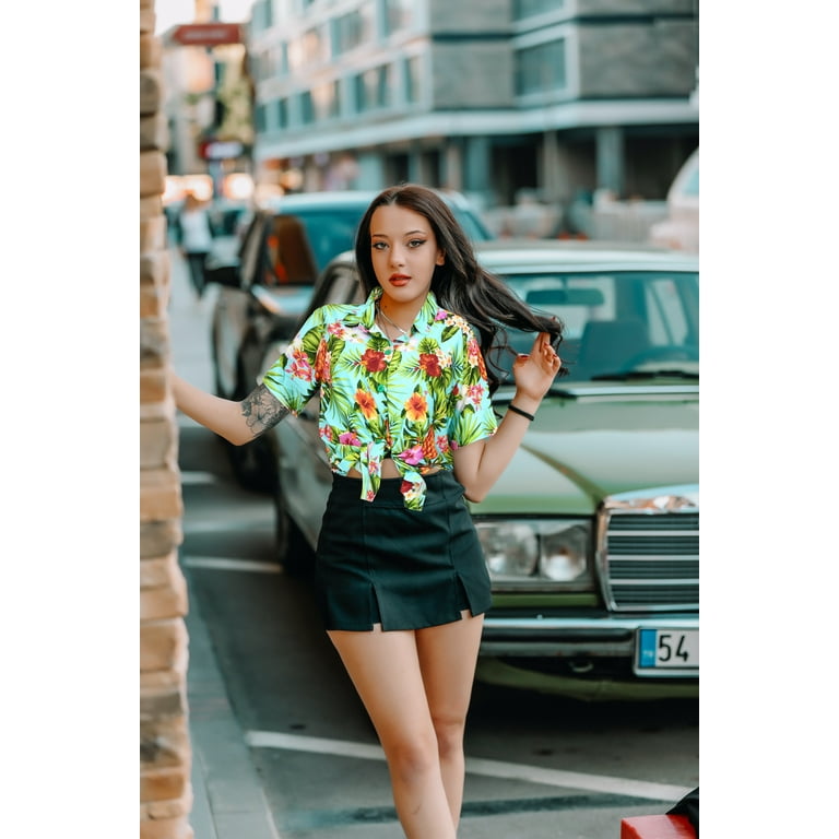Hawaiian shirt 2025 and skirt