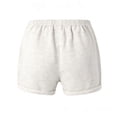 thumbnail image 6 of Cheytotty Children'S Summer Solid Casual Sports Shorts With Drawstring For Kids Gray 1-2Years, 6 of 6
