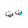 thumbnail image 4 of Nose Ring Faux Turquoise Fashion Creative Nose Piercing Hoop Septum Nose Hoop, 4 of 10