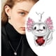 thumbnail image 2 of Cadenas de Dije de Animales AxolotlNeck08 2Pzas Ajolote/Corazón Plata/Rojo Metal Cadena y Dije., 2 of 4