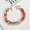 Pink, variant on Tortoise Shell Acrylic Link Chain Bracelet for Girls Flat Cuban Resin Bangles