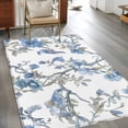 thumbnail image 3 of 3'x5' Area Rugs, Blue Floral Birds Indoor Outdoor Area Rug for Living Room Bedroom, Farmhouse Flowers Pastoral Washable Bathroom Rugs Kitchen Floor Carpet Mats Home Decor Aesthetic, 3 of 8