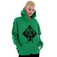 thumbnail image 3 of Astronaut Space Celestial Spirit Unisex Plus Fleece Graphic Hoodie Brisco Brands 3X, 3 of 5