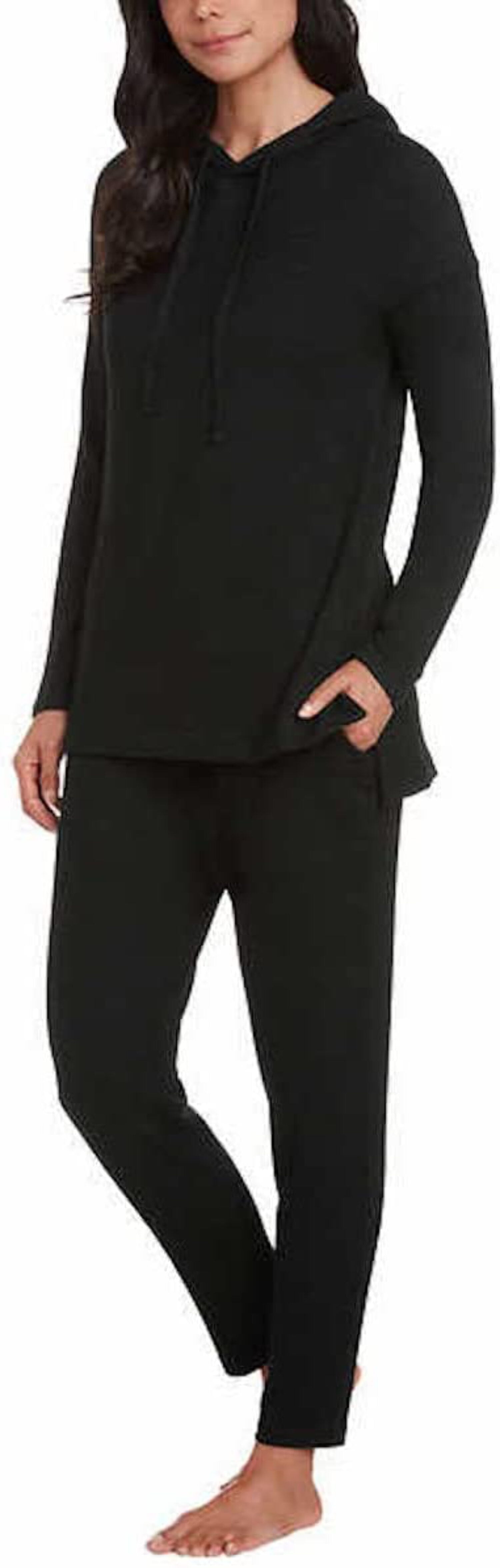 Max and Mia Womens' Hoodie Lounge Set (Olive, Medium) - Walmart.com