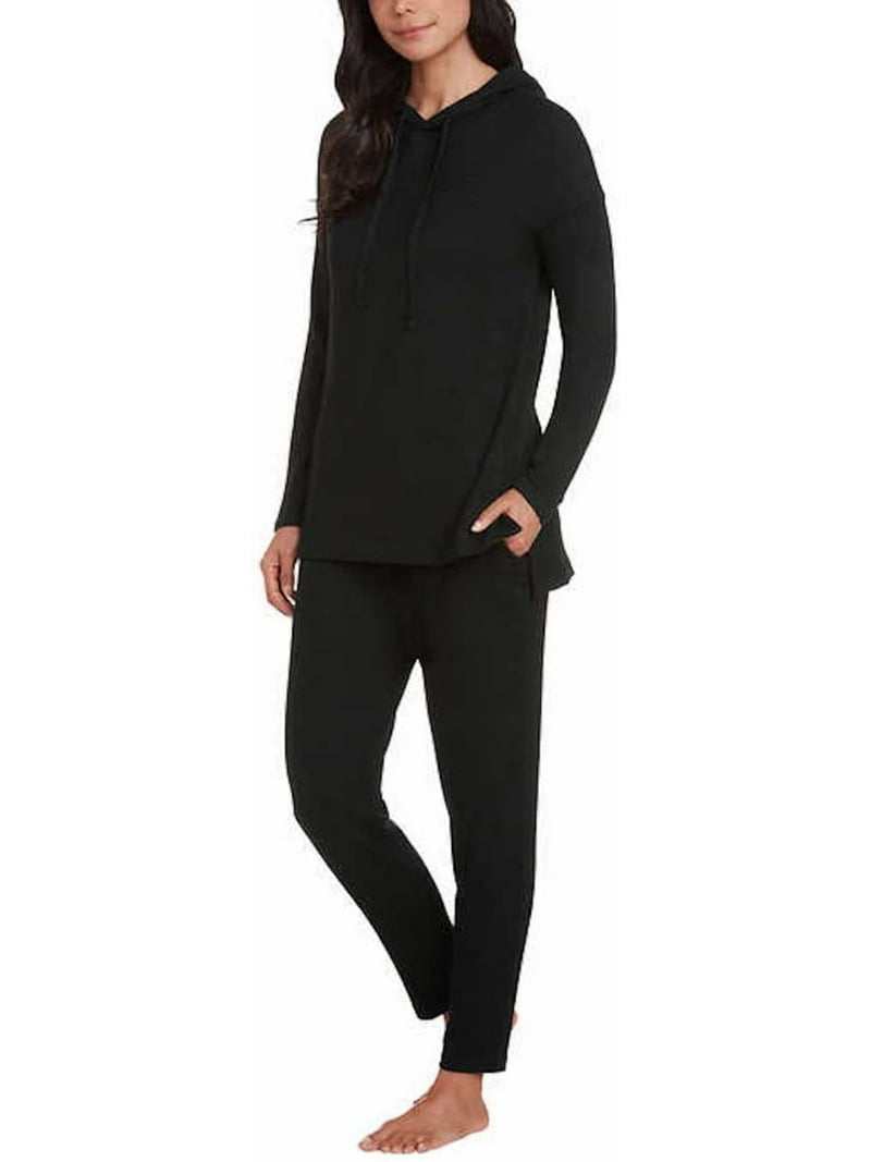 Max & Mia Women's 2 Piece Live In Lounge Set Pullover Hoodie