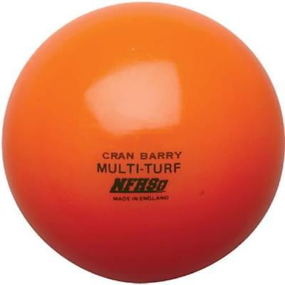 CranBarry Hollow Multi-Turf NFHS Field Hockey Ball, Orange