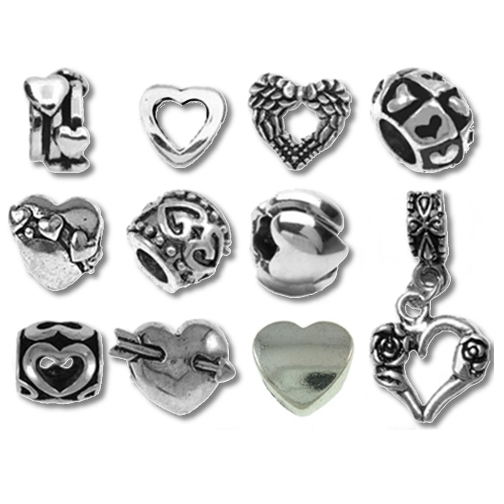 Antique Silver Kitty Cat Charms (12) - L1017 – Glamour Girl Beads