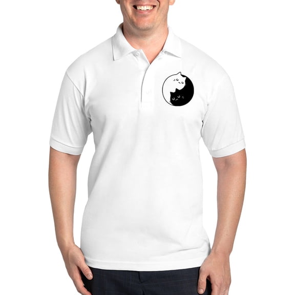 CafePress - Cat Pun T Shirts - Golf Shirt, Pique Knit Golf Polo