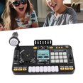 thumbnail image 3 of Mezclador De DJ 2 En 1 Para Niños, 12 Botones MIDI, Teclado De 8 Teclas, Piano Con Grabación Y Luces LED, Set De DJ De 12 Botones MIDI Para Mayores De 3 Años, Instrumentos, 3 of 7