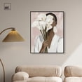 thumbnail image 3 of Linea I Canvas Modern Trendy Prints by Art Remedy, Black Frame, 30 x 36, 3 of 7