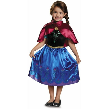 Frozen Traveling Anna Toddler Classic Costume (Best Time Travel Costumes)