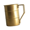 thumbnail image 4 of guohui Tasse de Camping Chope à Bière Réutilisable Polyvalente Durabilité Pratique Portable Tasse à Café Dorée, 4 of 8