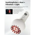 thumbnail image 3 of Deep Tissue Massager with Multi-Mode Technology, Heat & Light Therapy, Targeted Relief for Sciatic Nerve & Lower Back Pain (White), 3 of 5