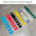 thumbnail image 5 of Warning Reflective Tape Motorcycle Mudguard Stripe Decoration Sticker Scooter Mudguard Decals Motorbike Accessories, 5 of 8